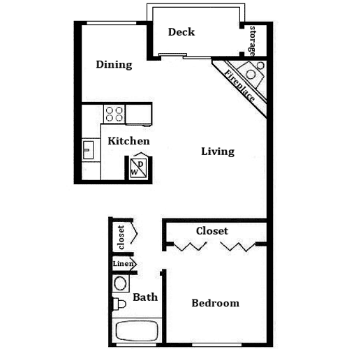 Click Image to Enlarge Apartment Floorplan